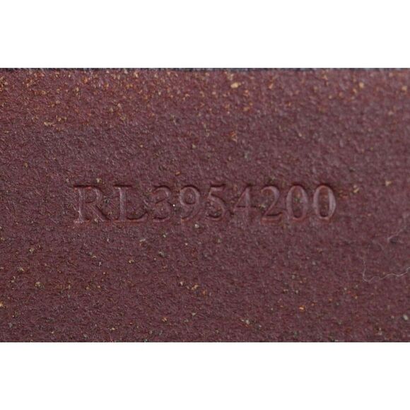 SADDLE BROWN GENUINE LEATHER 1 3/8"Wd CASUAL DRESS WOMEN'S BELT Sz L (2M - Picture 9 of 14